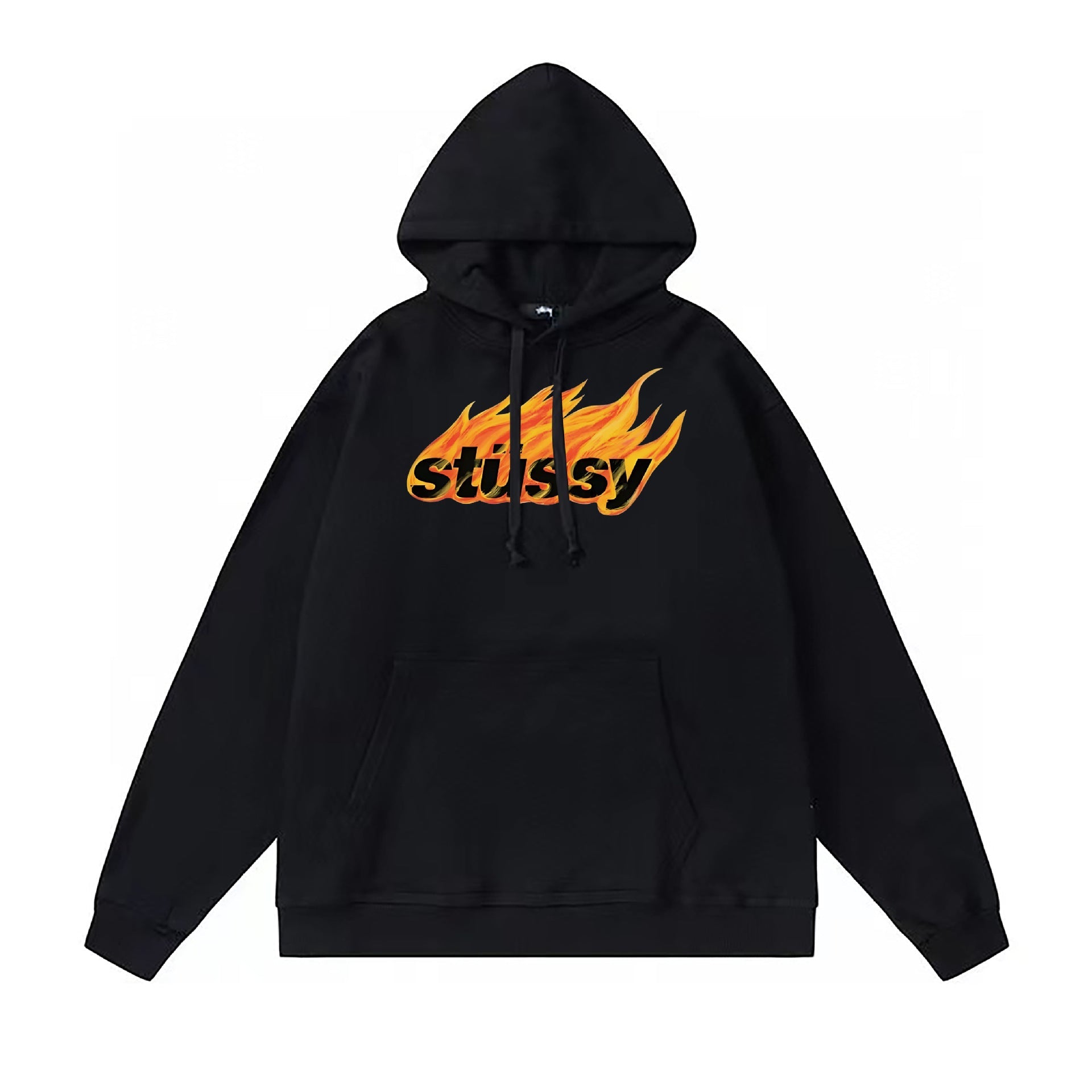 Stussy Hoodie Fall/Winter Fleece Hooded Sweater