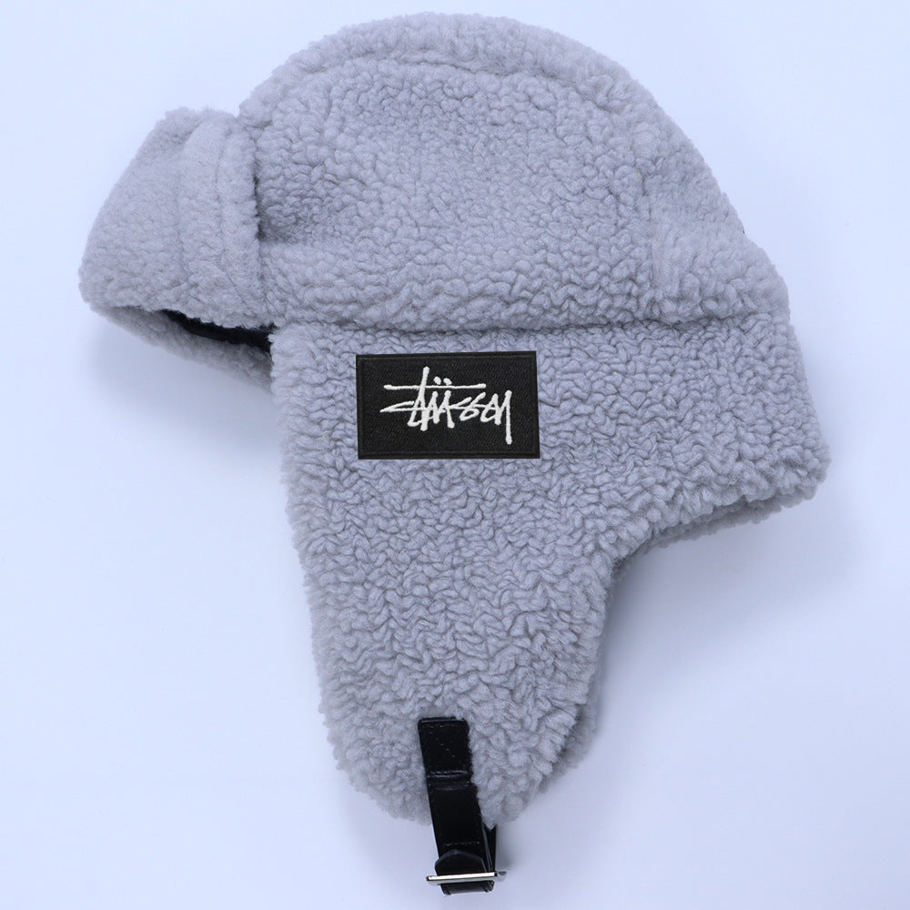 Stussy Hat Warm Lei Feng Hat Winter Hat Couple Cycling Mountaineering Outdoor Hat