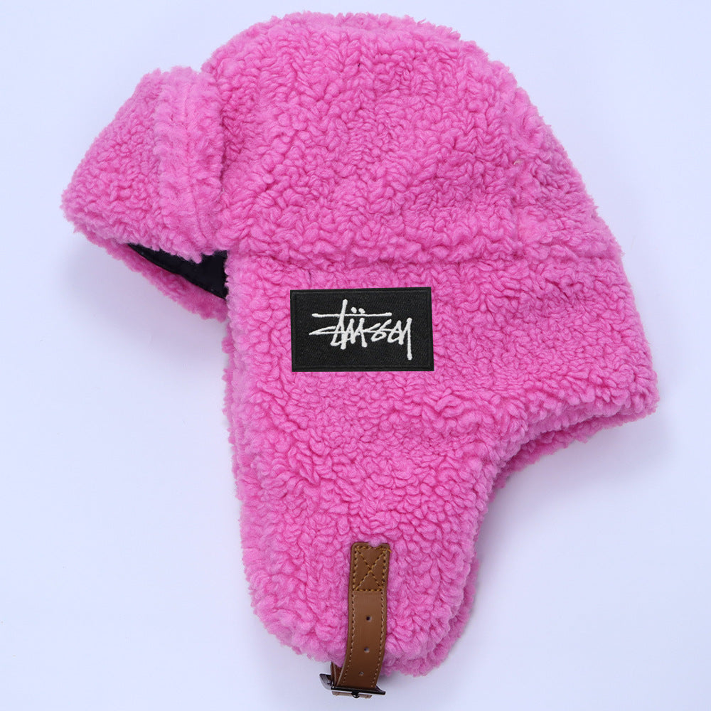 Stussy Hat Warm Lei Feng Hat Winter Hat Couple Cycling Mountaineering Outdoor Hat