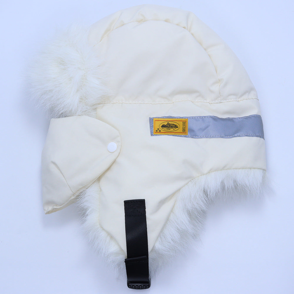 Stussy Hat Warm Lei Feng Hat Women's Winter Outdoor Skiing Cold Cycling Hat