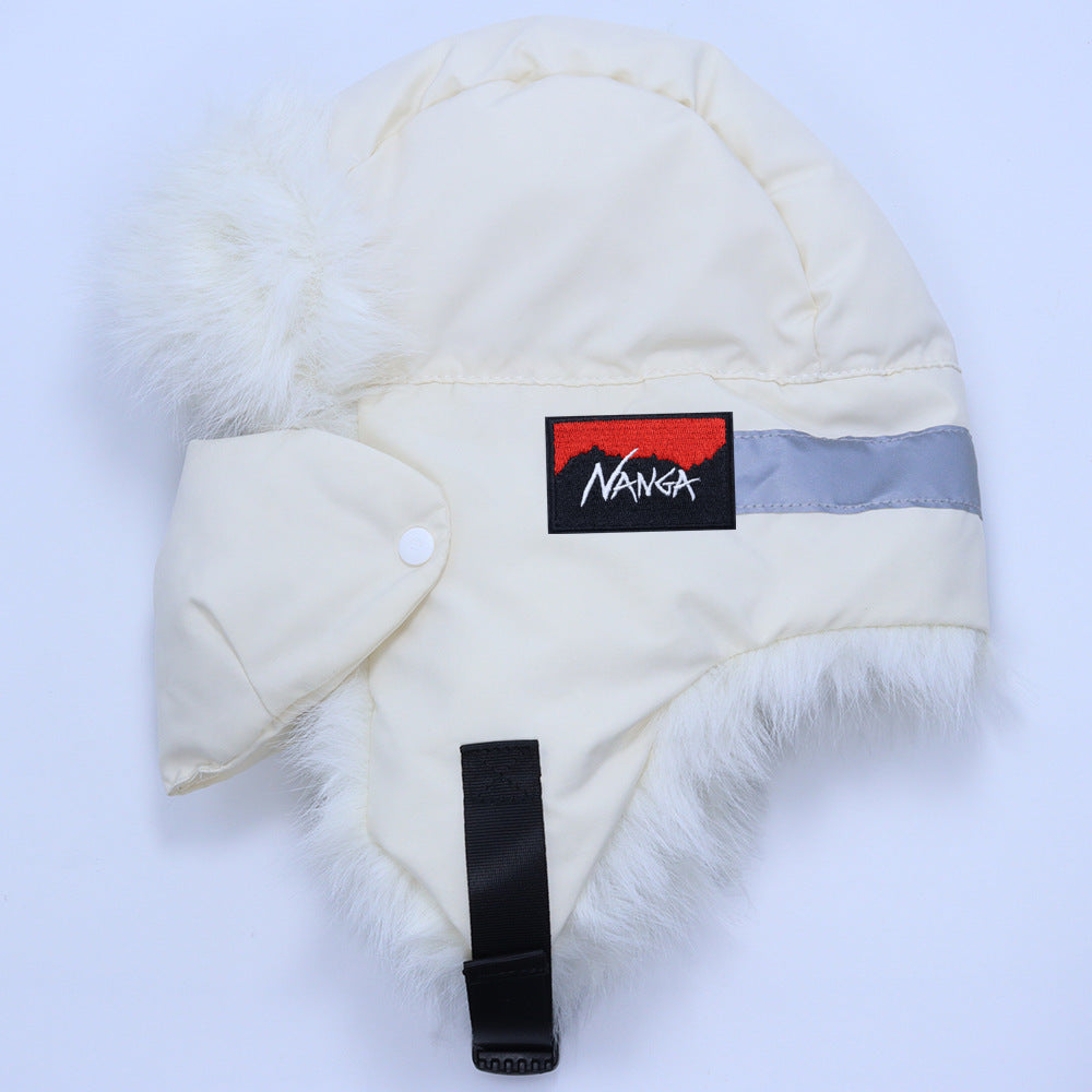 Stussy Hat Warm Lei Feng Hat Women's Winter Outdoor Skiing Cold Cycling Hat
