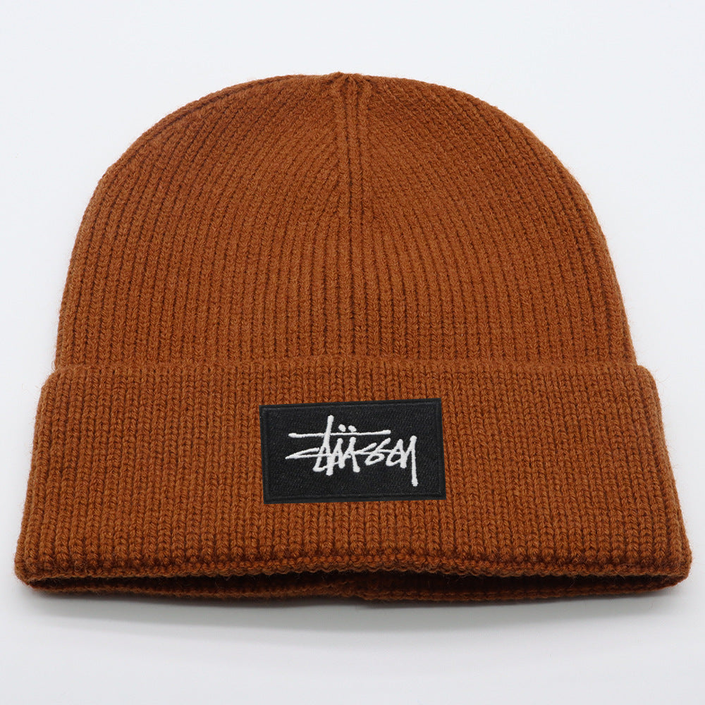 Stussy Hat Knitted Hat Skateboard Sports Wool Warm Hat